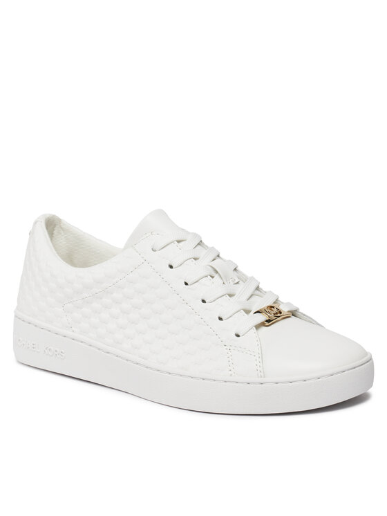 MICHAEL Michael Kors MICHAEL Michael Kors Sneakers Keaton Lace Up 43R4KTFS1L Alb