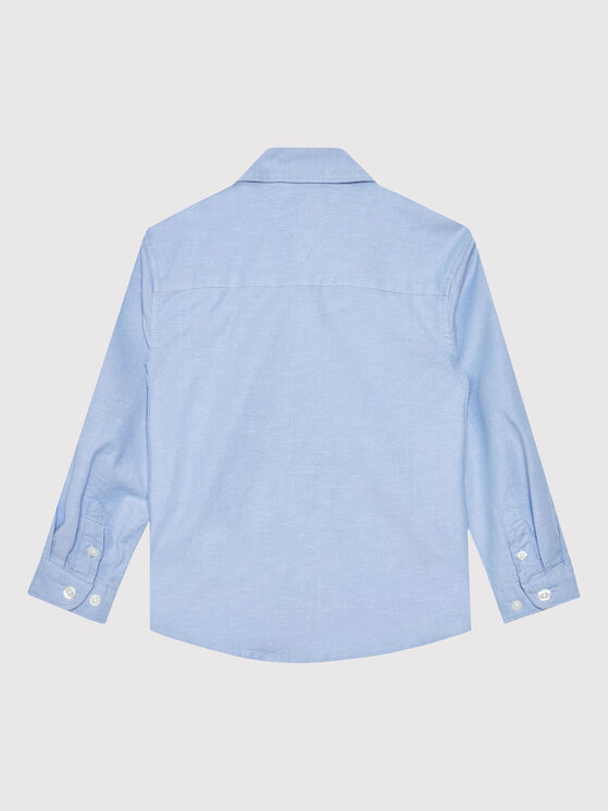 Tommy Hilfiger Tommy Hilfiger Košeľa Oxford KB0KB06964 D Modrá Regular Fit