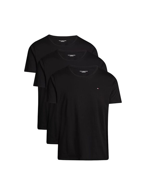 Tommy Hilfiger Tommy Hilfiger T-Shirt q-roa-34859 Schwarz Regular Fit