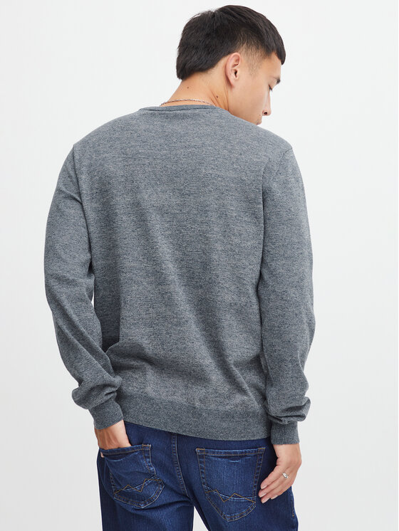 Blend Blend Sweter 20715850 Granatowy Regular Fit