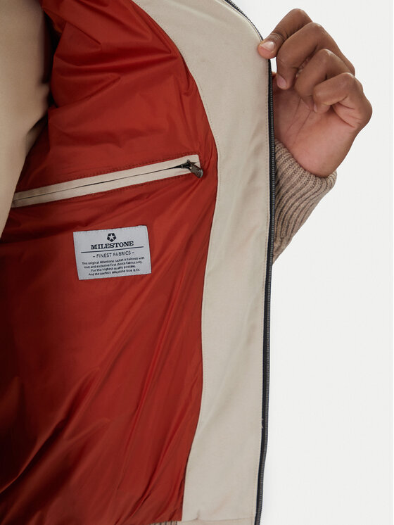 Milestone Milestone Prijelazna jakna MSDream 530372 11165 Bež Regular Fit