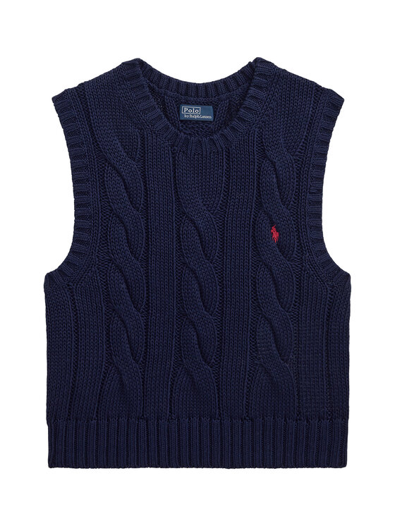 Polo Ralph Lauren Polo Ralph Lauren Sveter 211959295002 Tmavomodrá Slim Fit
