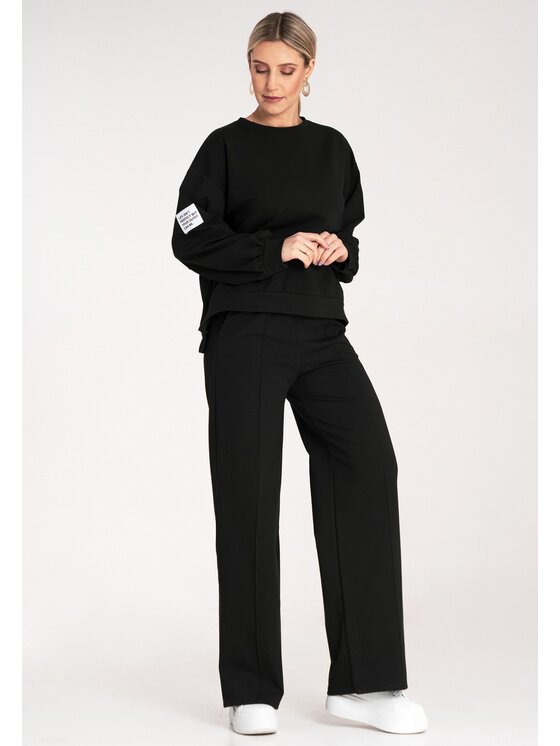 FIGL FIGL Tepláková súprava M1168 Čierna Regular Fit