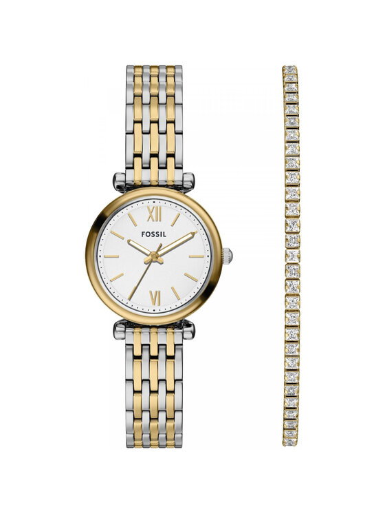 Fossil Fossil Hodinky ES5450SET Stříbrná