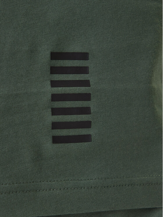 EA7 Emporio Armani EA7 Emporio Armani Tričko 8NPT25 PJVPZ U7260 Zelená Regular Fit