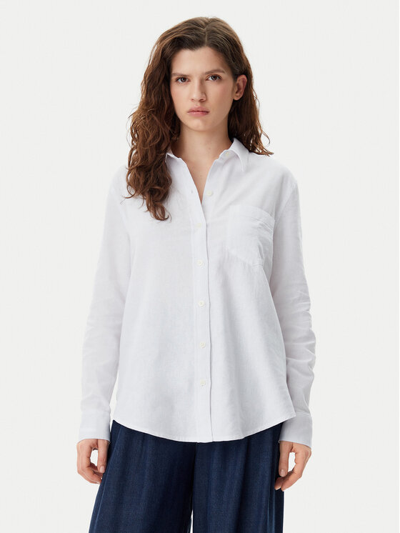 Gap Gap Cămașă 885287-16 Alb Regular Fit