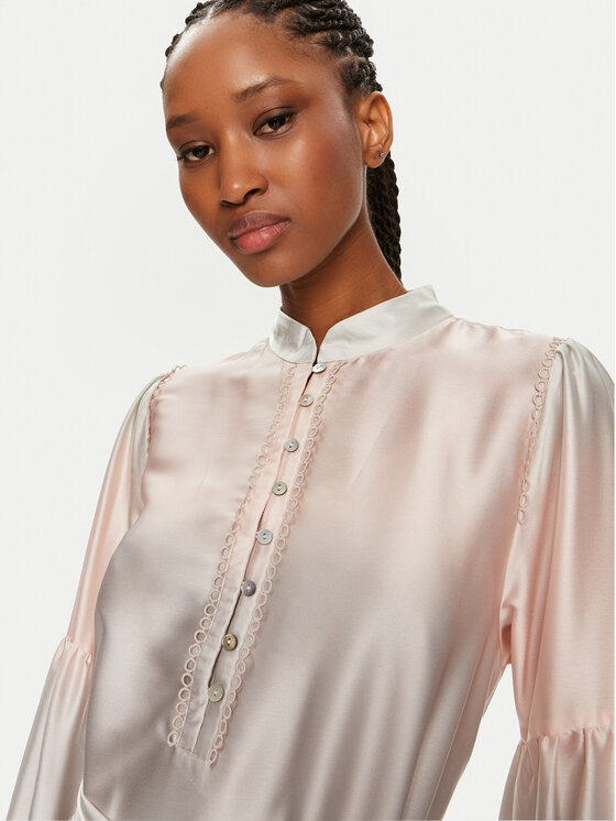 Bruuns Bazaar Bruuns Bazaar Sukienka koszulowa Chalinas BBW3843 Kolorowy Relaxed Fit
