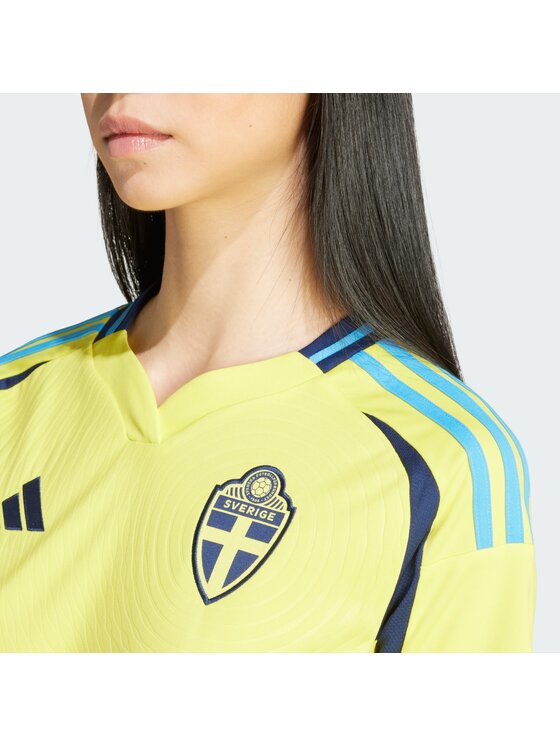 adidas adidas Koszulka techniczna 142041 Żółty Regular Fit