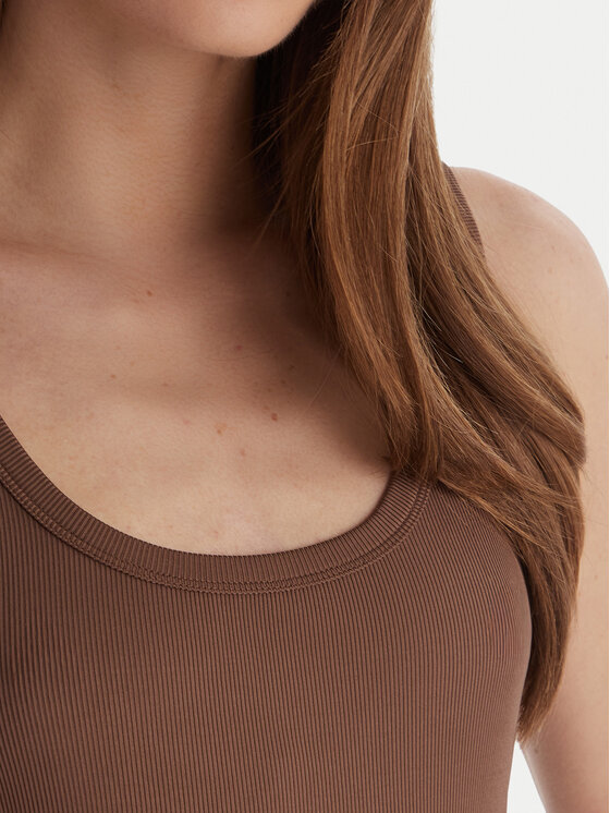 Marella Marella Top Orata 2613941015 Rjava Slim Fit