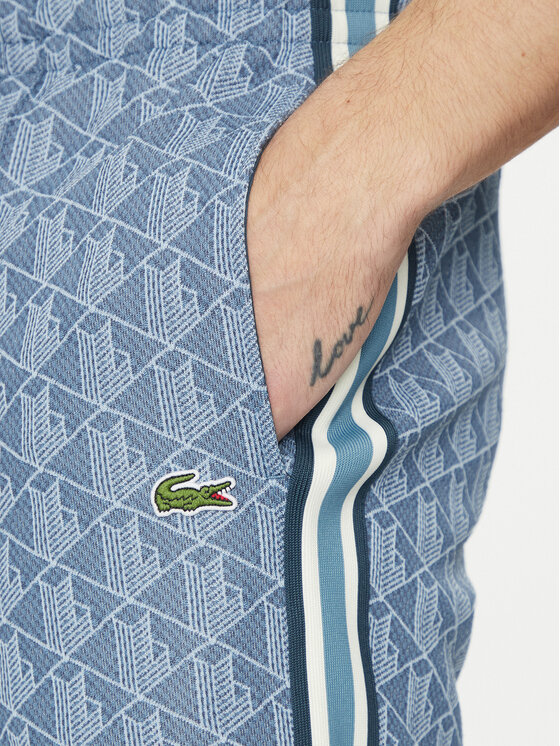 Lacoste Lacoste Spodnie dresowe XH1440 Niebieski Regular Fit