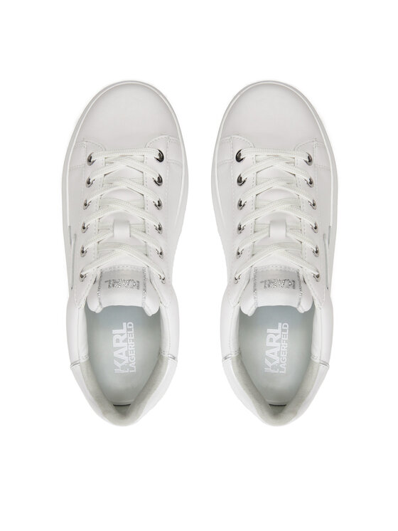 KARL LAGERFELD KARL LAGERFELD Laisvalaikio batai KL62511A Balta