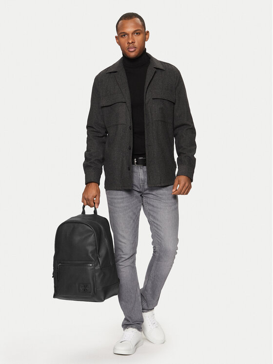 Calvin Klein Jeans Calvin Klein Jeans Ruksak Coated Center Zip K50K512997 Crna
