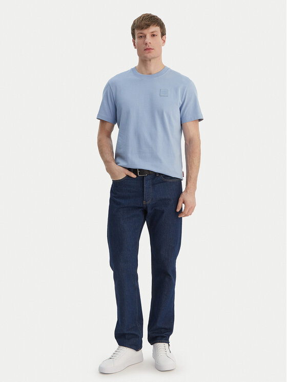 JOOP! Jeans JOOP! Jeans T-Shirt JJJ-Lei 30101979 Světle modrá Regular Fit