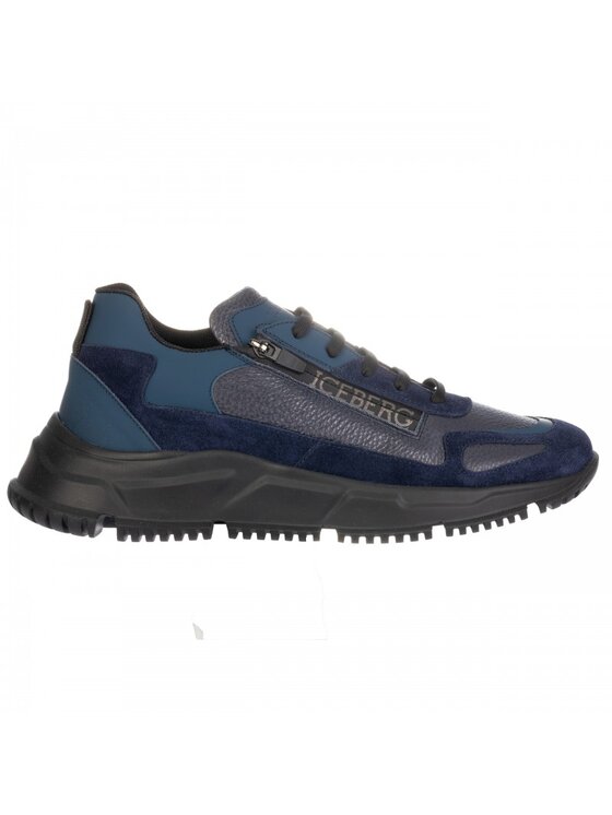 Iceberg Iceberg Sneakersy IU16320C COMBO NAVY Tmavomodrá