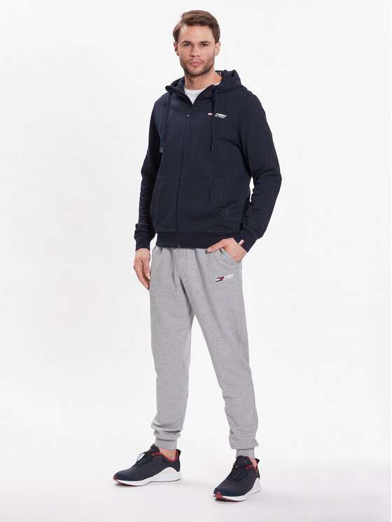 Tommy Hilfiger Tommy Hilfiger Sportinės kelnės Essential MW0MW30397 Pilka Regular Fit