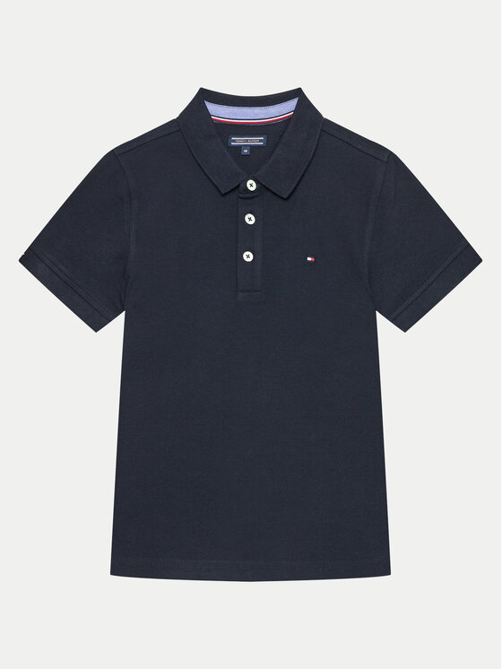 Tommy Hilfiger Tommy Hilfiger Polo KB0KB03975 D Tamnoplava Regular Fit