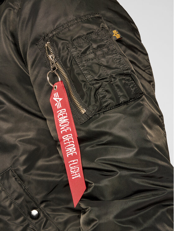 Alpha Industries Alpha Industries Übergangsjacke Ma-1 158104 Schwarz Standard Fit