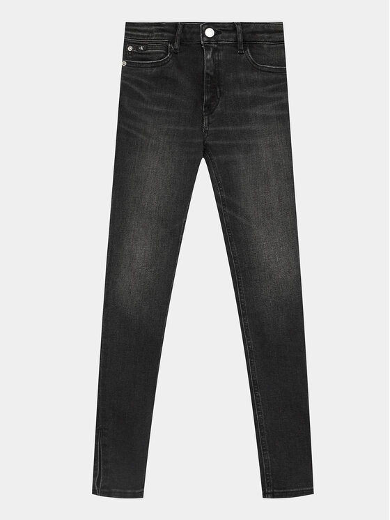 Calvin Klein Jeans Calvin Klein Jeans Farmer Mr Slit IG0IG02267 Fekete Skinny Fit