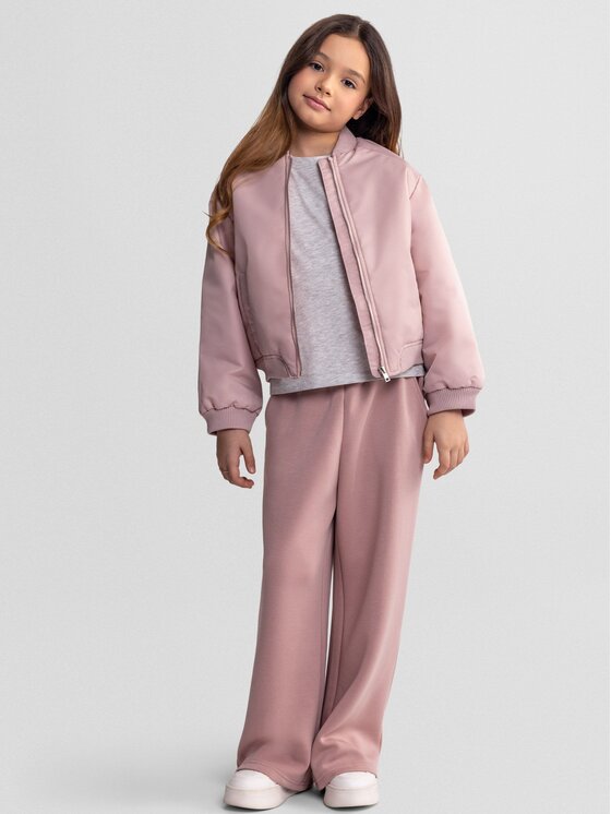 minoti minoti Kurtka przejściowa 30COAT153 Różowy Regular Fit
