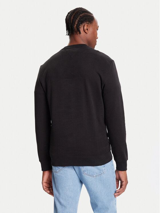 Tommy Jeans Tommy Jeans Mikina DM0DM22093 Černá Relaxed Fit