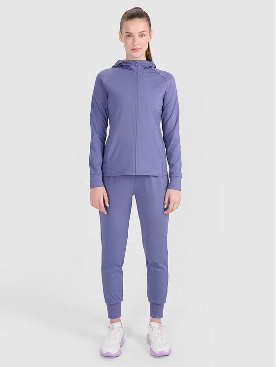 4F 4F Felpa tecnica 4FRSS25TFSWF467-62S Blu Regular Fit