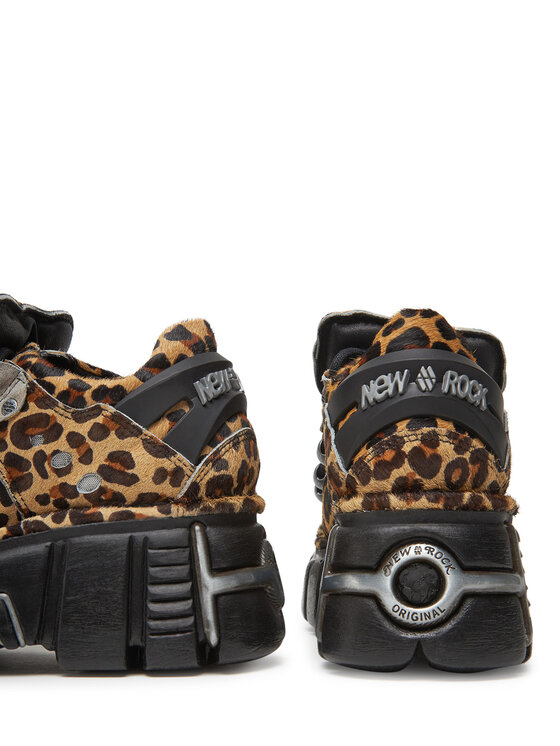 NEW ROCK NEW ROCK Sneakersy M-120N-C71 Hnedá