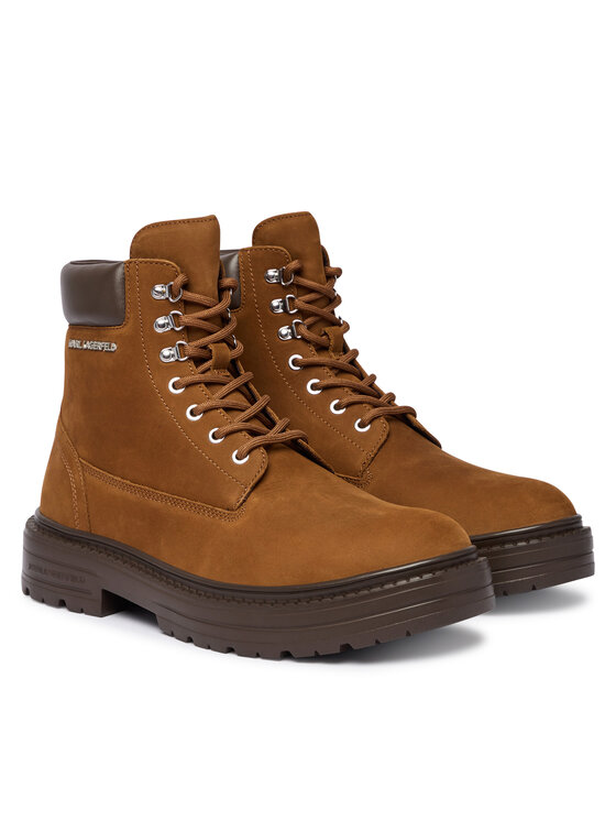 KARL LAGERFELD KARL LAGERFELD Schnürschuhe Miles KL10252 Braun