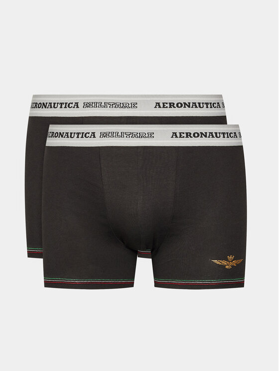Aeronautica Militare Aeronautica Militare Set od 2 para bokserica AM1UBX004 Crna