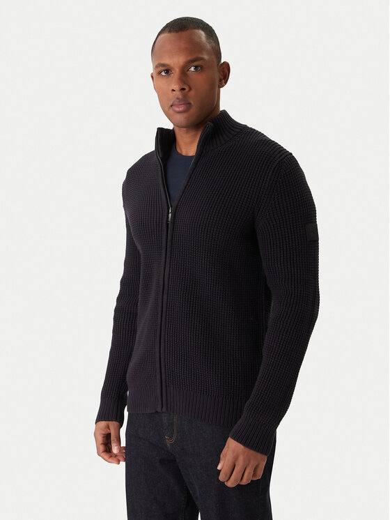 JOOP! Jeans JOOP! Jeans Кардиган Hajoros 30047664 Черен Modern Fit