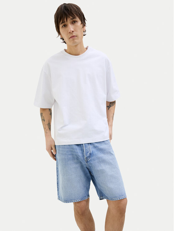 Jack&Jones Jack&Jones Jeans kratke hlače Tony 12269533 Modra Loose Fit