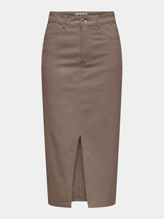 ONLY ONLY Teksaselik Lola 15318146 Pruun Regular Fit