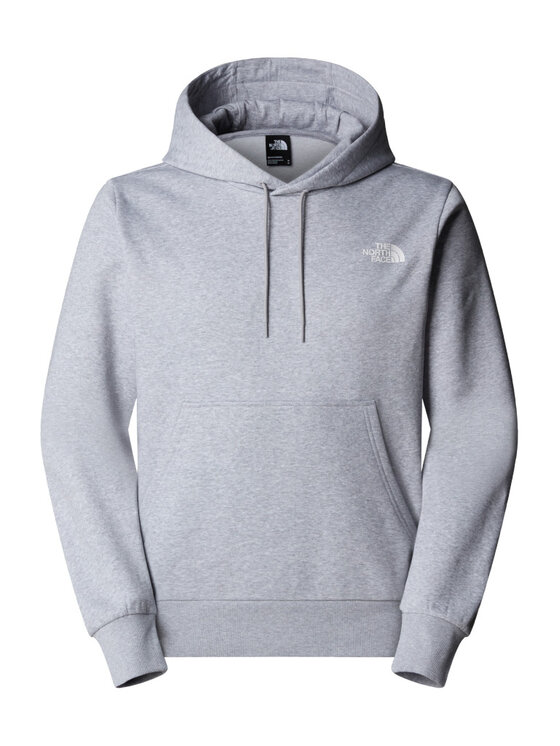 The North Face Bluza Simple Dome NF0A89FC Szary Regular Fit