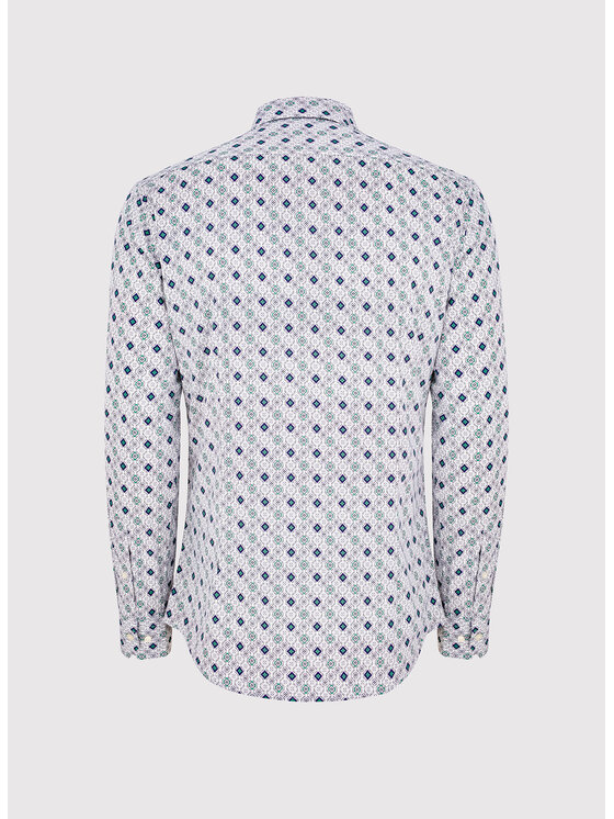 Pako Lorente Pako Lorente Koszula P23SF-1X-001 Biały Slim Fit