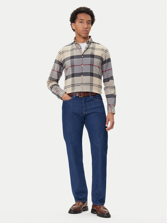 Barbour Barbour Koszula Edderton MSH4990TN53 Beżowy Regular Fit
