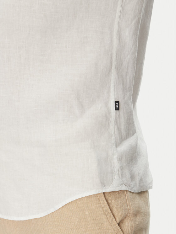 BOSS BOSS Srajca H-Roan-Bd-E-C1 50520283 Bela Slim Fit