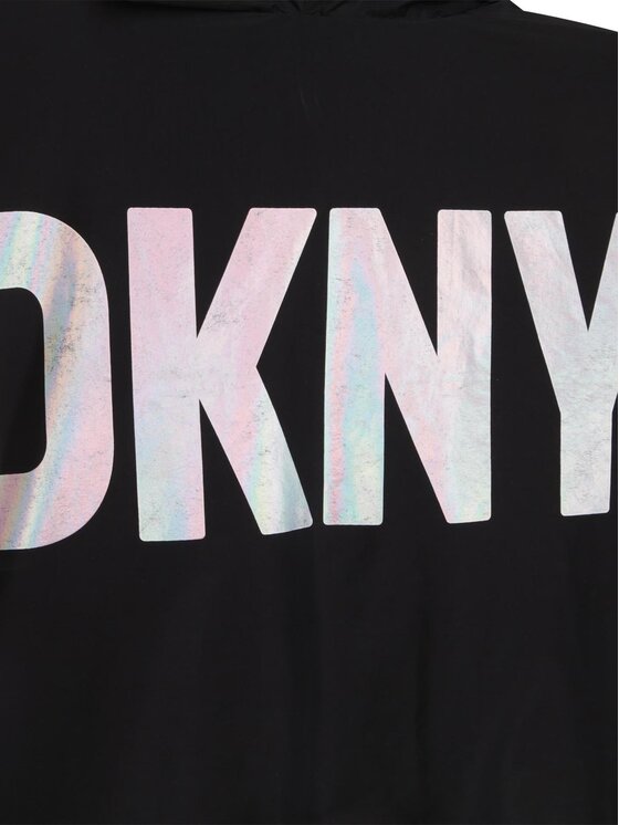 DKNY DKNY Kurtka przejściowa D36673 S Czarny Regular Fit