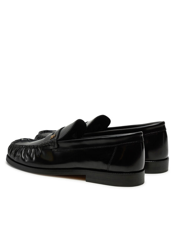 Tommy Hilfiger Tommy Hilfiger Mocassini Loafer Abrasivato Leather FW0FW08617 Nero