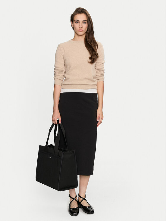 Marc O'Polo Marc O'Polo Fustă tip creion 408 3038 18045 Negru Regular Fit