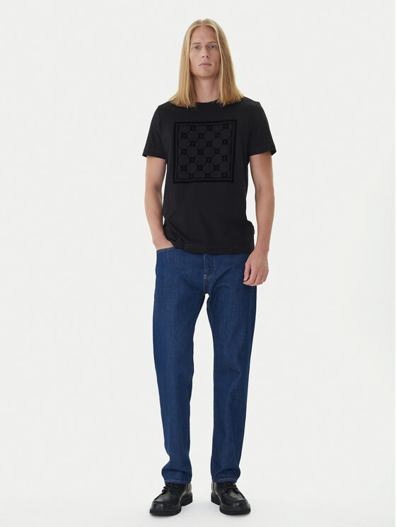 JOOP! JOOP! Marškinėliai 17 JJ-21Bajo 30047429 Juoda Modern Fit