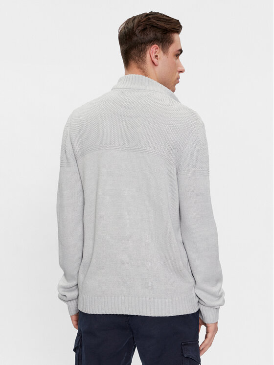 Brave Soul Brave Soul Sweter MK-230DITTON Szary Regular Fit