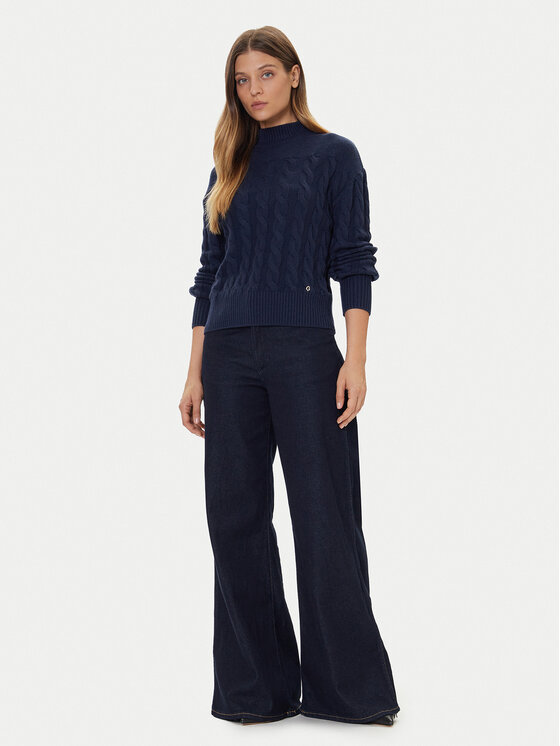 Guess Guess Rolák W5BR30 Z1192 Tmavomodrá Relaxed Fit