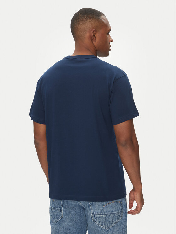 Versace Jeans Couture Versace Jeans Couture T-Shirt 78GAHT01 Granatowy Regular Fit