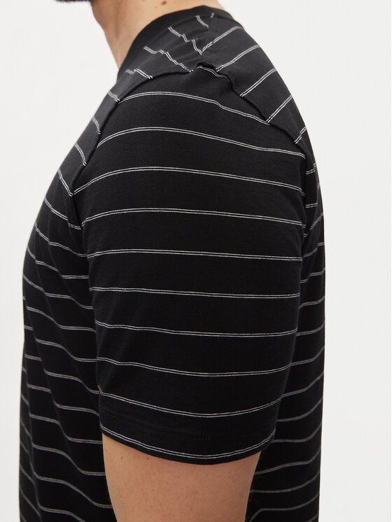 Sisley Sisley Marškinėliai 3QPBS103C Juoda Regular Fit