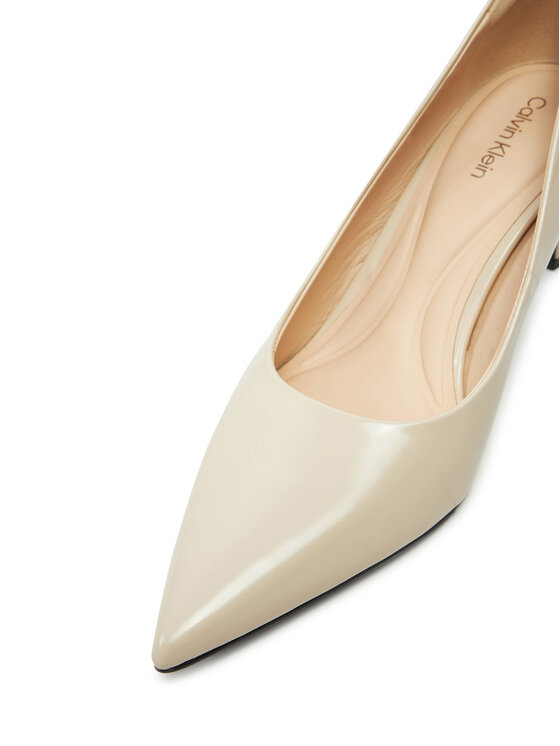 Calvin Klein Calvin Klein Štikle Heel Pump 70 - Brush L HW0HW02446 Bež