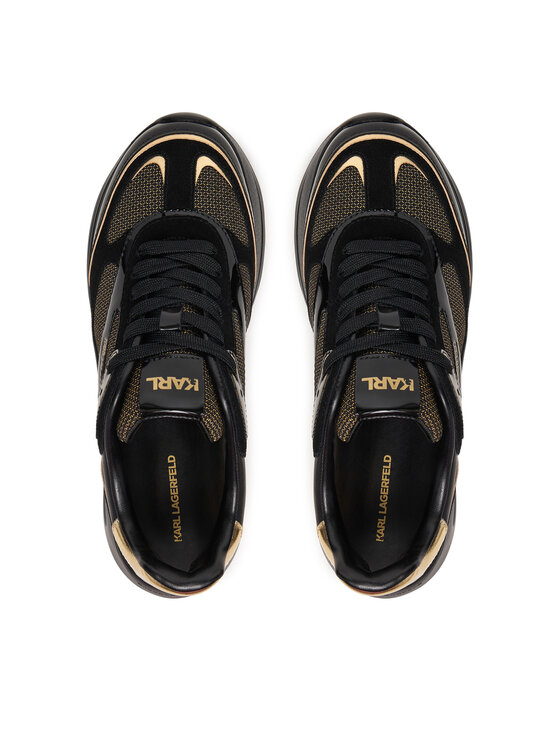 KARL LAGERFELD KARL LAGERFELD Sneakers Kontour Wedge KL68016 Nero