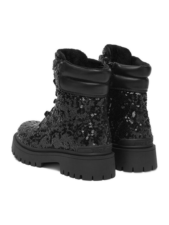 Juicy Couture Juicy Couture Šnurovacia obuv CEO-CS6590-01A Čierna