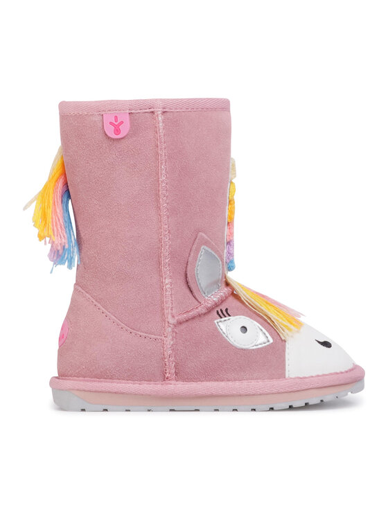 EMU Australia EMU Australia Cizme de zăpadă Magical Unicorn K12408 Roz