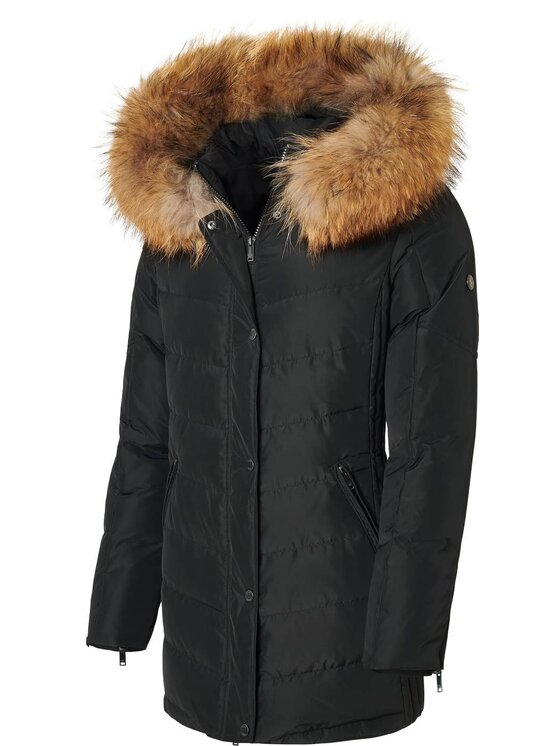 Saki Kurtka puchowa 11266-93834639 Czarny Regular Fit