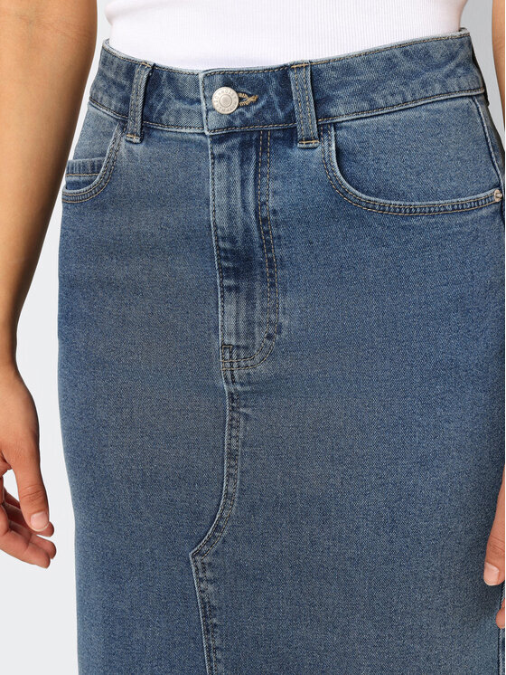 Noisy May Noisy May Fustă de blugi Kath 27030286 Albastru Regular Fit
