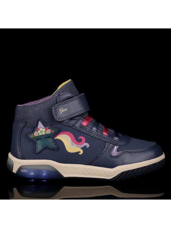 Geox Geox Sneakersy J Inek Girl J36ASC 0CENF C4117 D Modrá